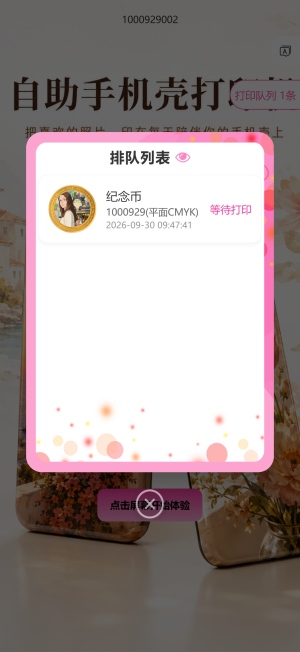 图 11:打印队列(排队列表弹窗)